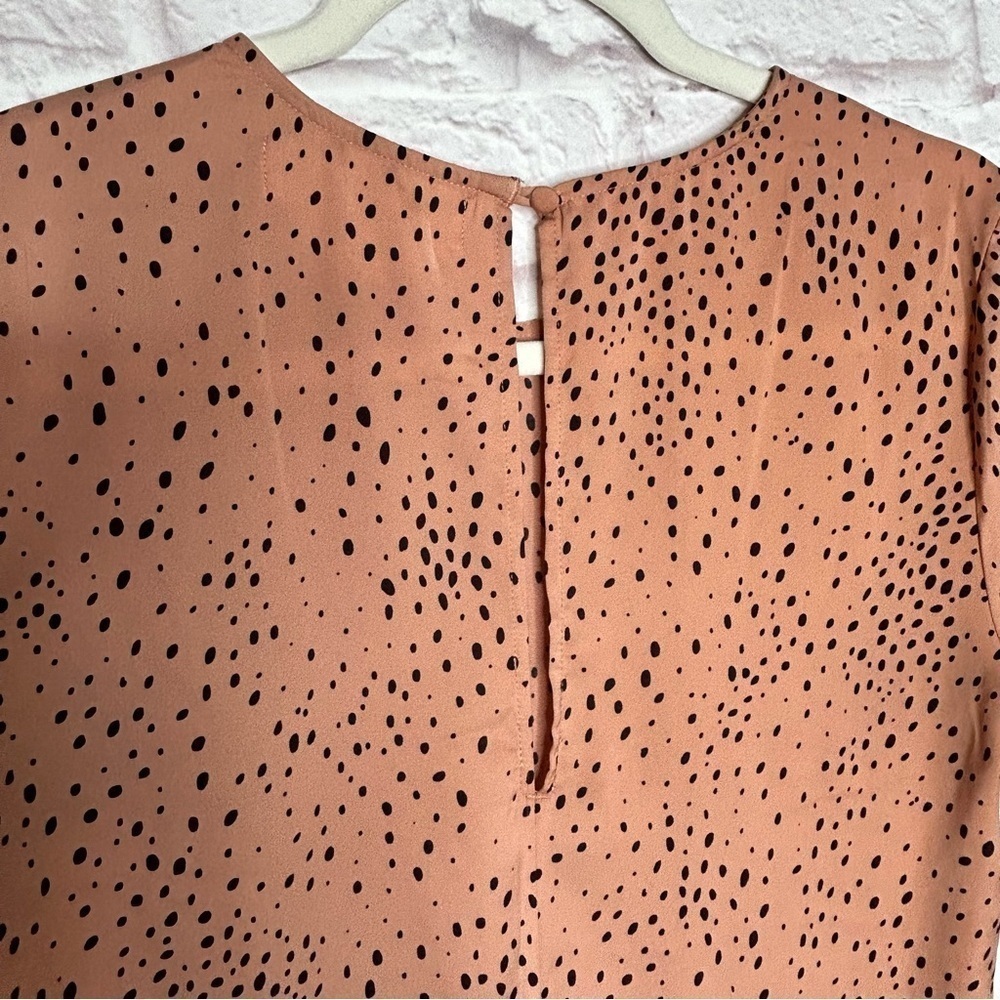 Saltwater Luxe Leopard Print Satin Midi Shift Dress - Picture 8 of 12